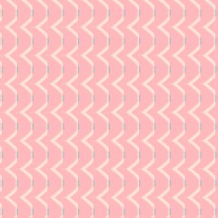 A delicate pastel abstract pattern with light pink zigzags and subtle teal accents, creating a gentle and rhythmic textured background