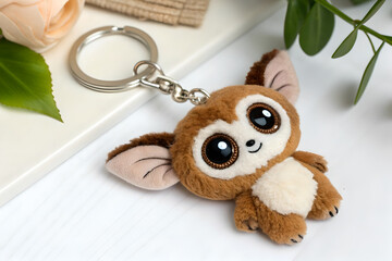 Cute Plush Owl Keychain Toy for Kids, Cozy Gift Accessory and Decorative Charm for Home Decor