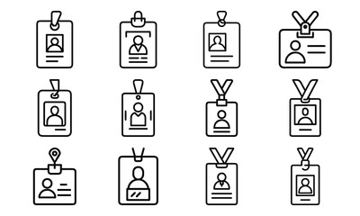 Business Strategy and Finance Line Icons – Growth, Customer Support, Achievement, Data Management, Planning, Charts, Goals, and Success Vector Set