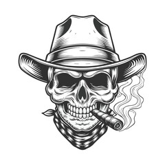 A vector illustration of a pirate skull and crossbones with a hat, perfect as a tattoo design or Halloween symbol