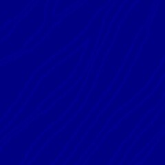 Faint white abstract lines flow gently over a deep blue background, creating a calm, mysterious digital atmosphere.