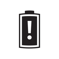 Maximum Charge Cell With Exclamation Alert Symbol