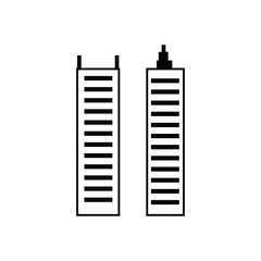 vector illustration of a modern house