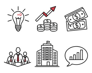 Business & Corporate Icon Set