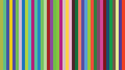 Colorful Striped Pattern with Variety of Shades and Linear Formations Background