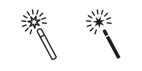 Enhance icons simple vector set. logo sign symbol set