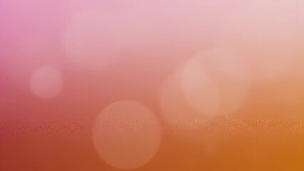 Soft Bokeh Lights Gradient Background, Pink to Orange, Abstract Blurry Particles with Subtle Texture - Powered by Adobe
