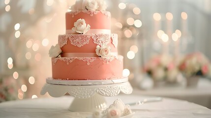 Elegant Wedding and Celebration Cakes in Beautiful Outdoor and Indoor Settings