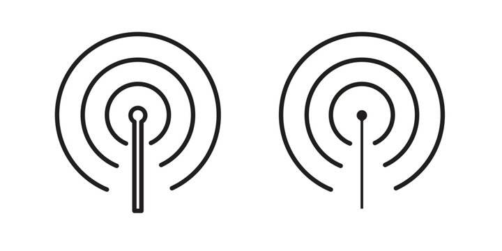 Cellular icons simple vector set. logo sign symbol set