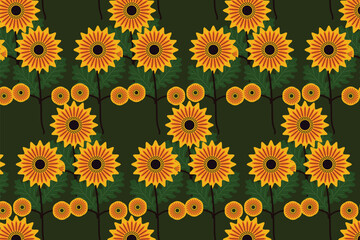 Thanksgiving Seamless Pattern Flat vector illustrations, clean lines For Wrapping paper, social media templates, tote bag prints, planners, Fabric, Wallpaper