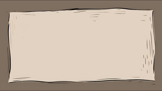 Animated scroll unfurling sequence on vintage background