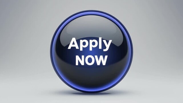 Clicking 'Apply Now' Button Animation | Call to Action for Job Applications & Sign-ups

