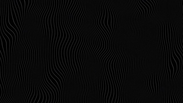 Optical illusion black and white with zig zag lines, in the style of creased crinkled wrinkled. Black and white monochrome