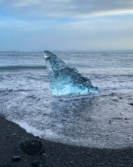 Iceberg on Diamond Beach Iceland