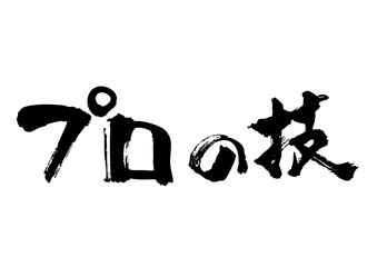 プロの技筆文字ヨコ1