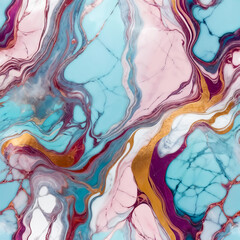 Abstract Colorful Marble Texture Pattern With Vibrant Artistic Background, Colorful Marble, Abstract Marble