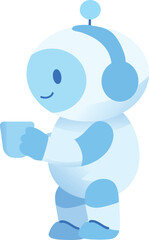 Robot Holding a Mug