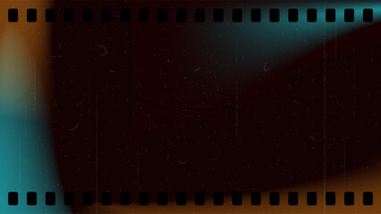 Film Grain Vintage Background Photo Effect. Old Transparent Realistic Overlay Celluloid Dust and Particles Texture. Distressed Scratch Retro Sandy Cinema Screen Frame Black and White Template Pattern