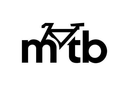 A stylized logo featuring the letters "mtb" with a bicycle incorporated above.