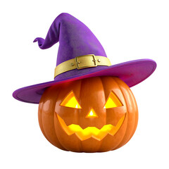 3D Element for Halloween Composition PSD Transparent Background