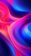 Abstract colorful fluid background with vibrant pink, purple, and blue hues swirling