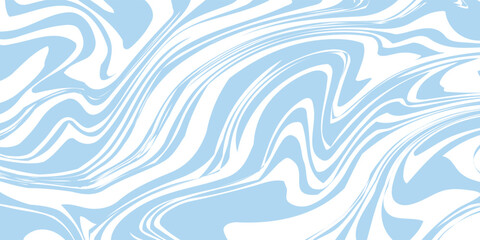 Abstract background seamless pattern with colorful waves. Trendy vector illustration in retro psychedelic style. Eps 10Print