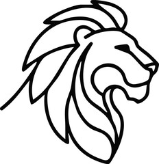 lion logo vector