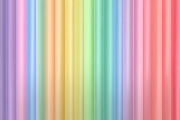 Obraz premium Vertical rainbow stripes, gradient colors, soft and smooth lines