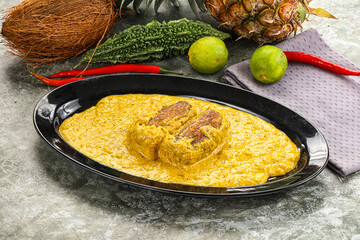 Indian cuisine - Malai kofta with gravy