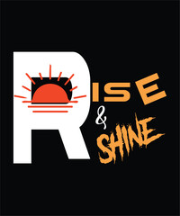 Rise & Shine Sunrise Graphic T-Shirt