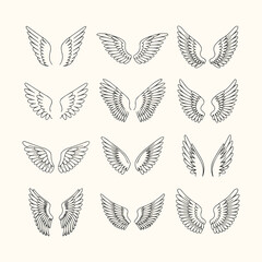 Obraz premium Vector art of collection of twelve stylized black coral illustrations, each unique in shape and branching pattern, isolated on a cream background, representing marine life and underwater ecosystems