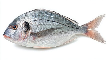 Obraz premium shimmering sea bream with pink silver