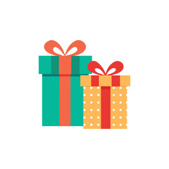 gift boxes vector illustration