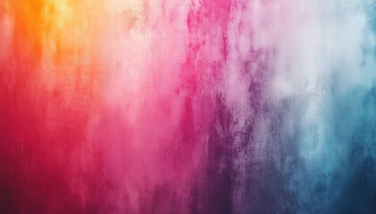 Obraz premium Multi-Gradient Blurred With Grainy Noise For Art Product, Social Media, Trendy, Vintage, Brochure. 