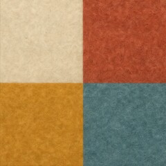 FourColoredFeltSquares