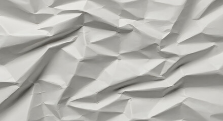 crumpled white paper