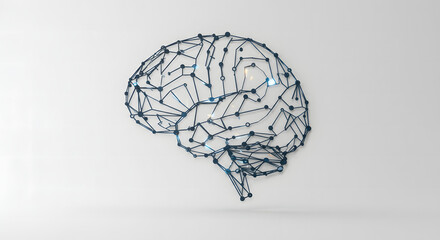 human head with brain