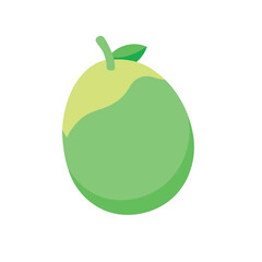 pear isolated on white