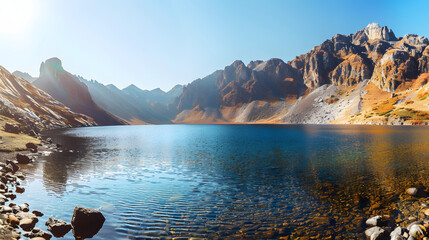 The Changbaishan Tianchi: A Majestic Volcanic Crater Lake on the China-North Korea Border in Jilin, China—Boasting Crystal-Clear Blue Water, Surrounded by Snow-Capped Peaks & Coniferous Forests, Ideal