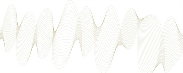 Abstract modern background with flowing wave lines in gradient shades of white and aqua. smooth, curved,technology, data science, business wave line background. Curved wavy line smooth.