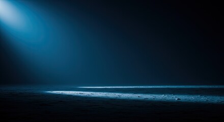 Aesthetic background cinematic lighting a city street in a gentle rain at night. 