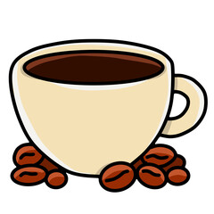 Cup of coffee illustration 