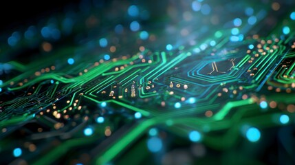 Obraz premium Complex circuit board design