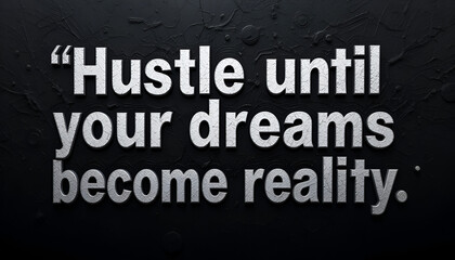 business concept on blackboard