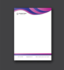 corporate modern letterhead design template. creative modern letterhead design template for your business. letterhead, letterhead, simple minimal letterhead design.