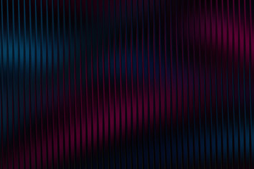Illustration of a striking array of vertical lines in deep blues and vibrant reds, creating a captivating and dynamic abstract pattern that draws the eye inward