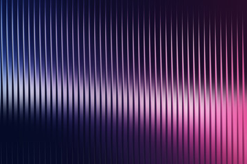 Illustration of vertical lines create a mesmerizing gradient from deep blue to vibrant pink, evoking a sense of modern elegance and technological sophistication in this abstract design