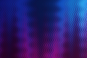 Illustration of a captivating abstract art piece featuring wavy lines in a harmonious blend of blue and purple hues, creating a visually stunning and mesmerizing background