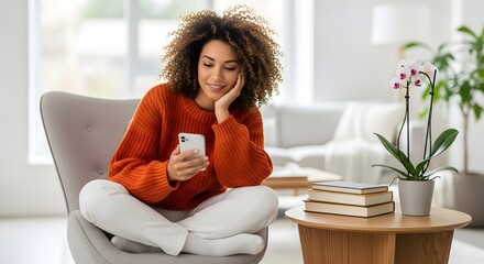 Full Shot of a Young Woman Enjoying a Healthy Smoothie Bowl Outdoors