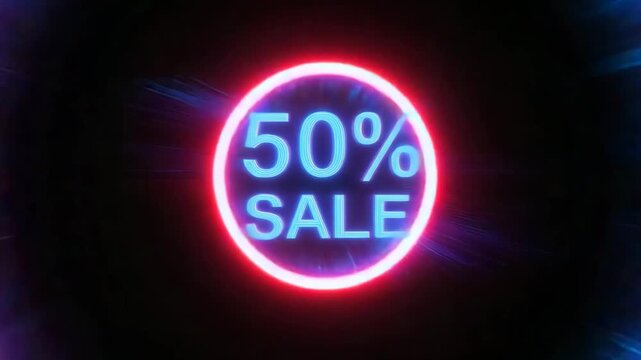 coupon discount advertisement special days price off tag video motion